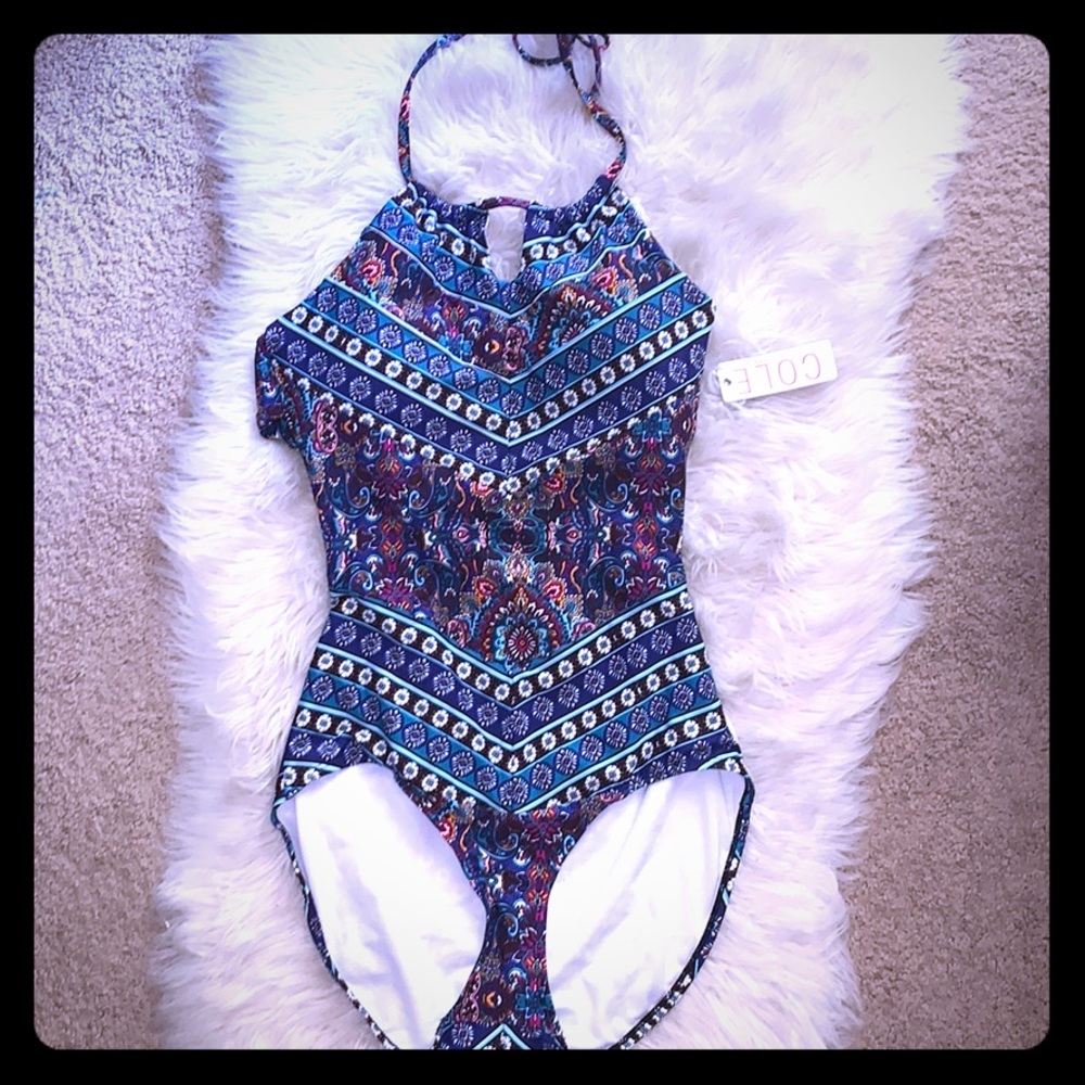 Cole of CA - keyhole bathing suit - 14 - NWT